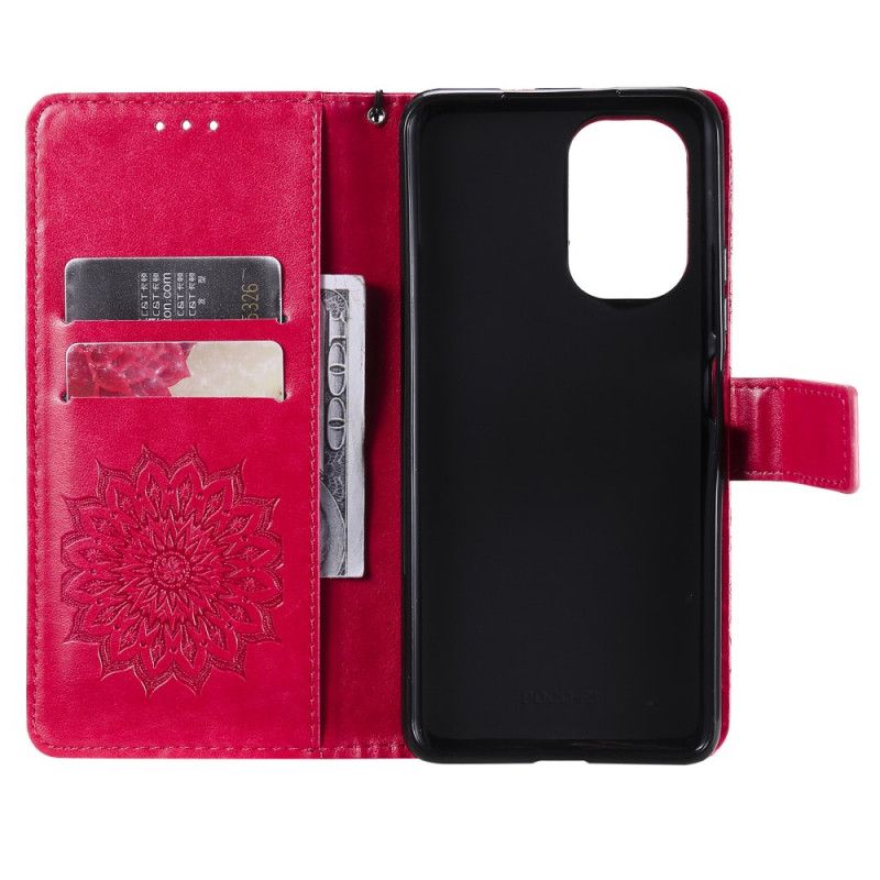 Flip Cover Xiaomi Mi 11i 5G / Poco F3 Solblomst