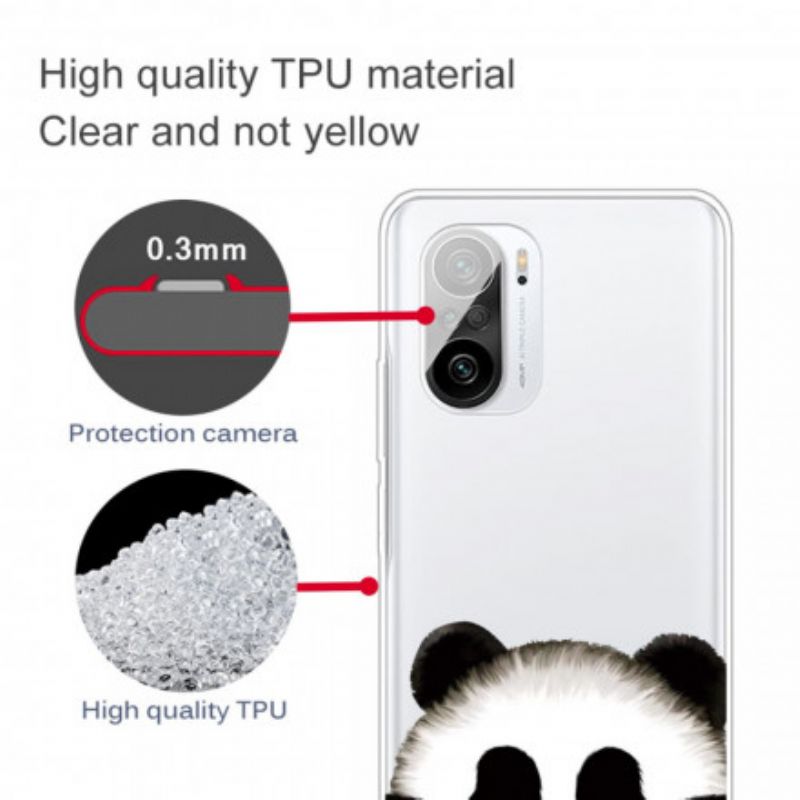 Mobilcover Xiaomi Mi 11i 5G / Poco F3 Transparent Panda