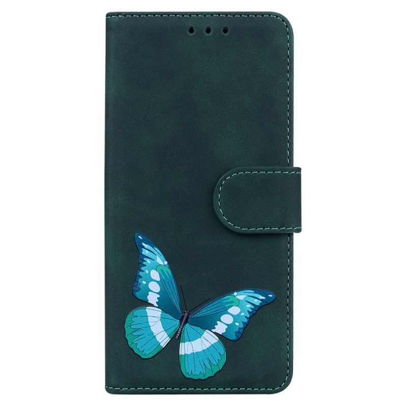 Flip Cover Poco X5 5G Sommerfugle Design