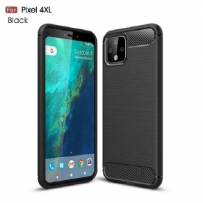 Cover Google Pixel 4 XL Børstet Kulfiber