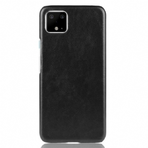 Cover Google Pixel 4 XL Litchi-lædereffekt