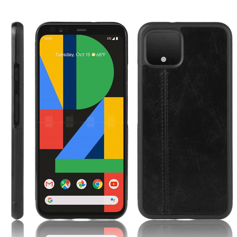 Cover Google Pixel 4 XL Søm Lædereffekt