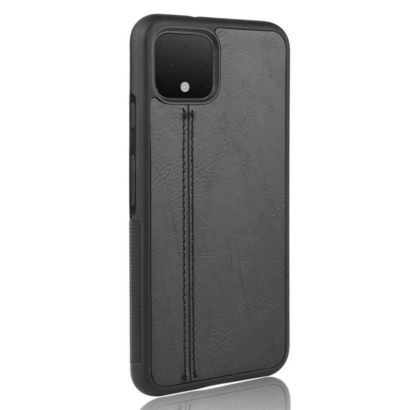 Cover Google Pixel 4 XL Søm Lædereffekt