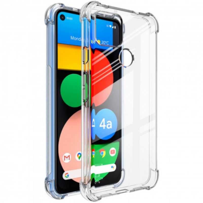 Cover Google Pixel 4A 5G Transparent Silkeblød Imak