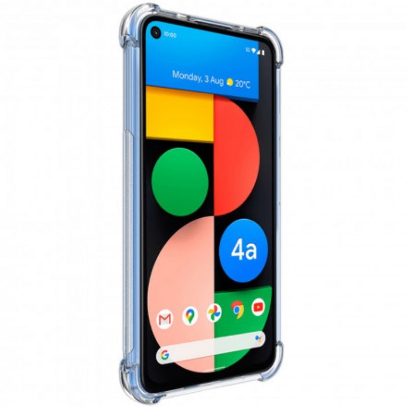 Cover Google Pixel 4A 5G Transparent Silkeblød Imak