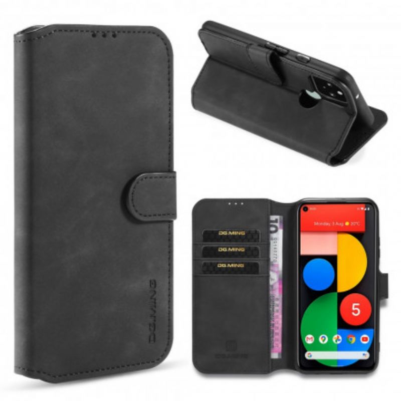 Flip Cover Google Pixel 4A 5G Dg.ming Retro