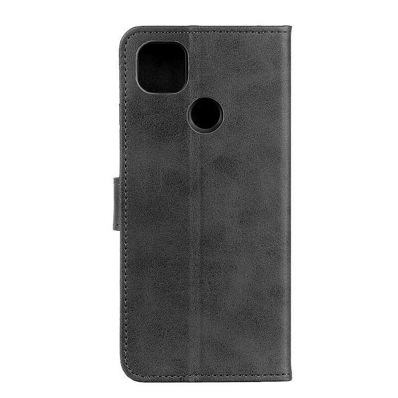 Flip Cover Google Pixel 4A 5G Retro Mat Lædereffekt