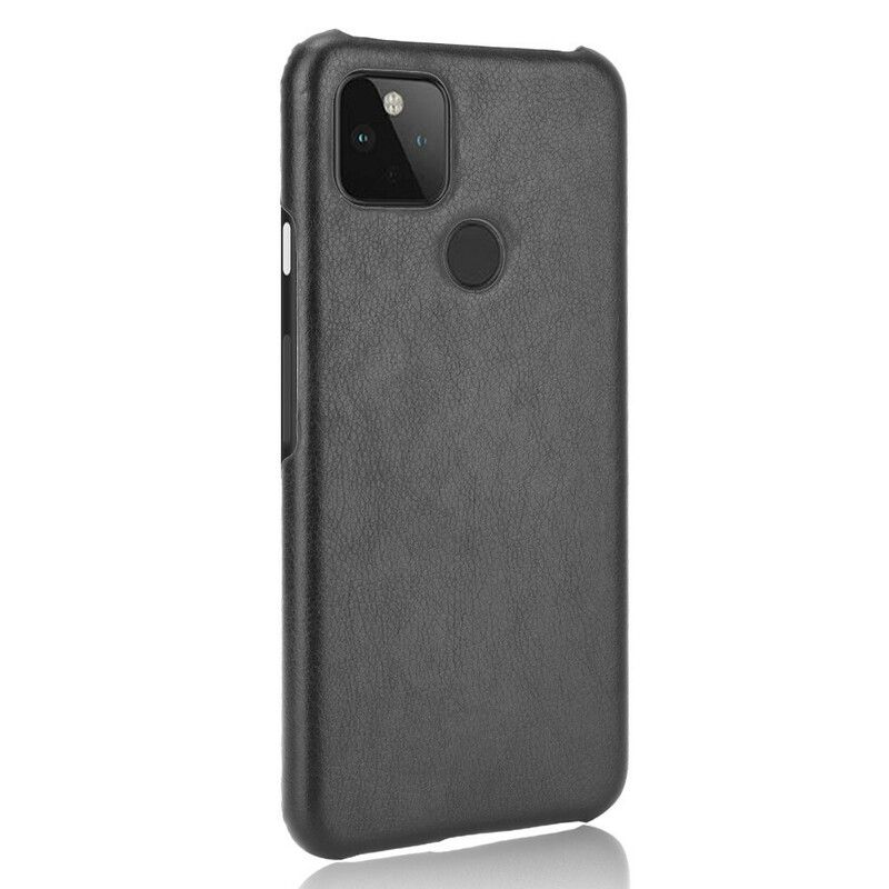 Mobilcover Google Pixel 4A 5G Performance Litchi-lædereffekt