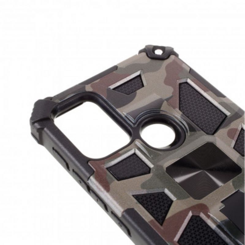 Cover Moto G10 / G30 Aftagelig Støttecamouflage