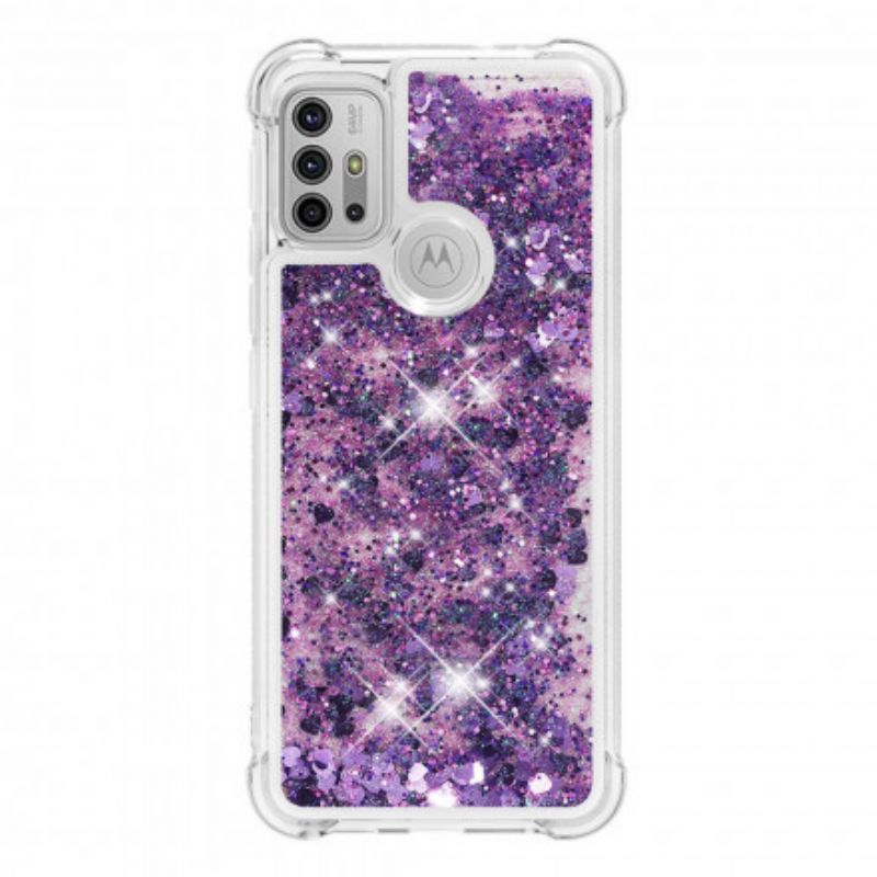 Cover Moto G10 / G30 Desire Glitter