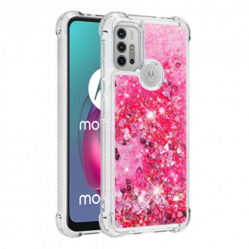 Cover Moto G10 / G30 Desire Glitter