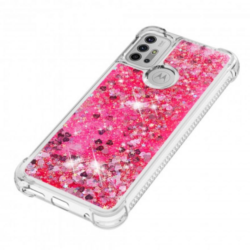 Cover Moto G10 / G30 Desire Glitter