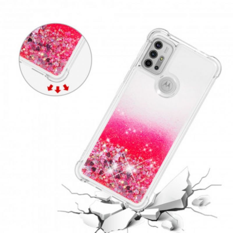 Cover Moto G10 / G30 Desire Glitter