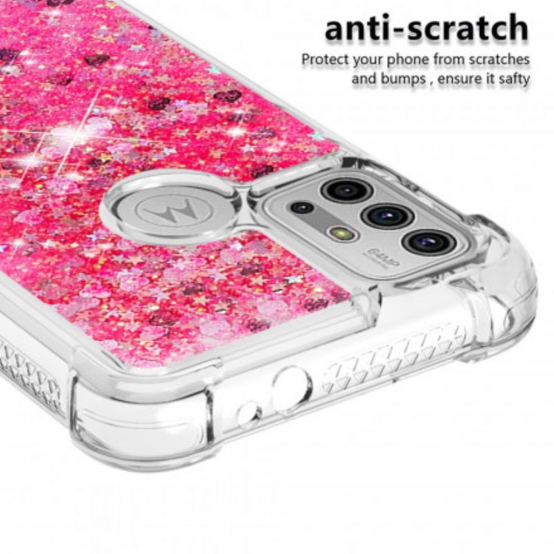 Cover Moto G10 / G30 Desire Glitter