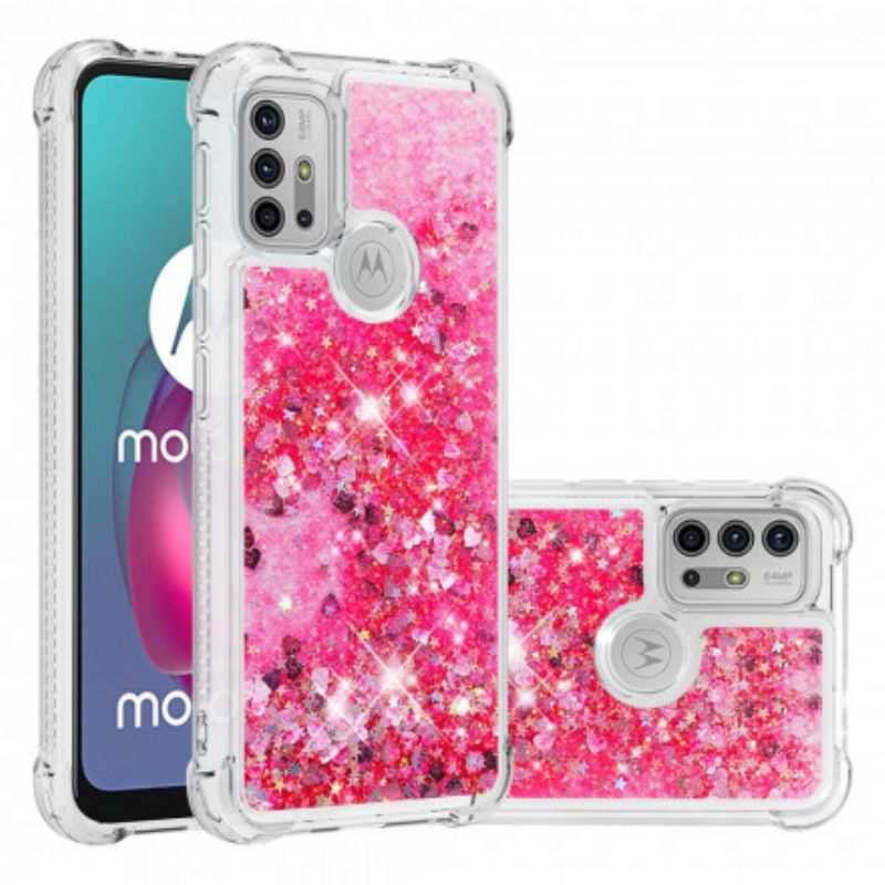 Cover Moto G10 / G30 Desire Glitter