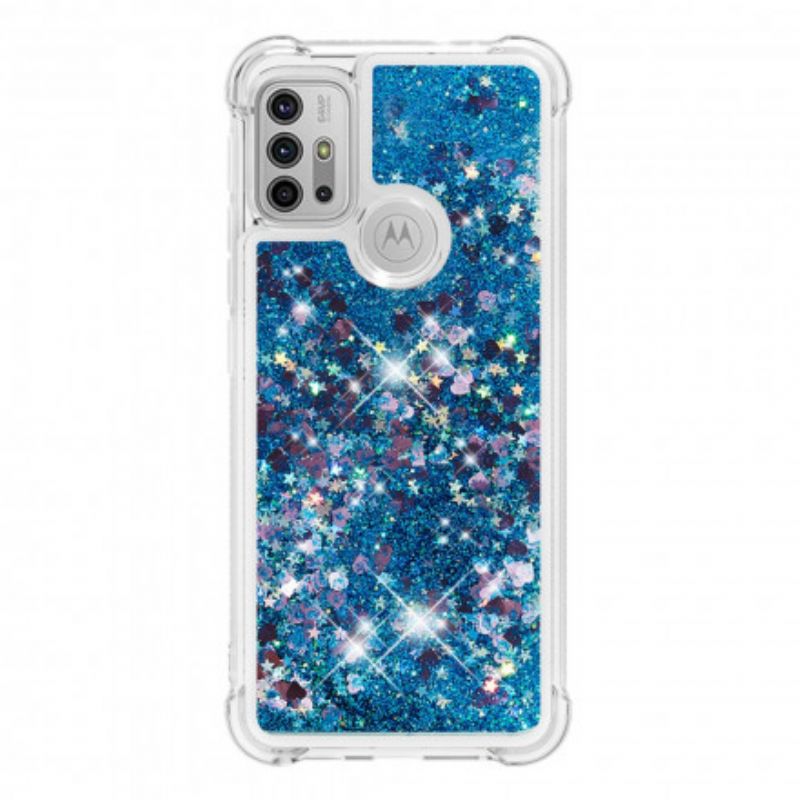 Cover Moto G10 / G30 Desire Glitter