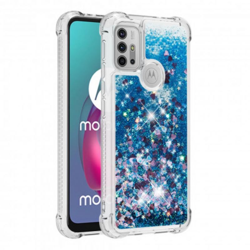 Cover Moto G10 / G30 Desire Glitter