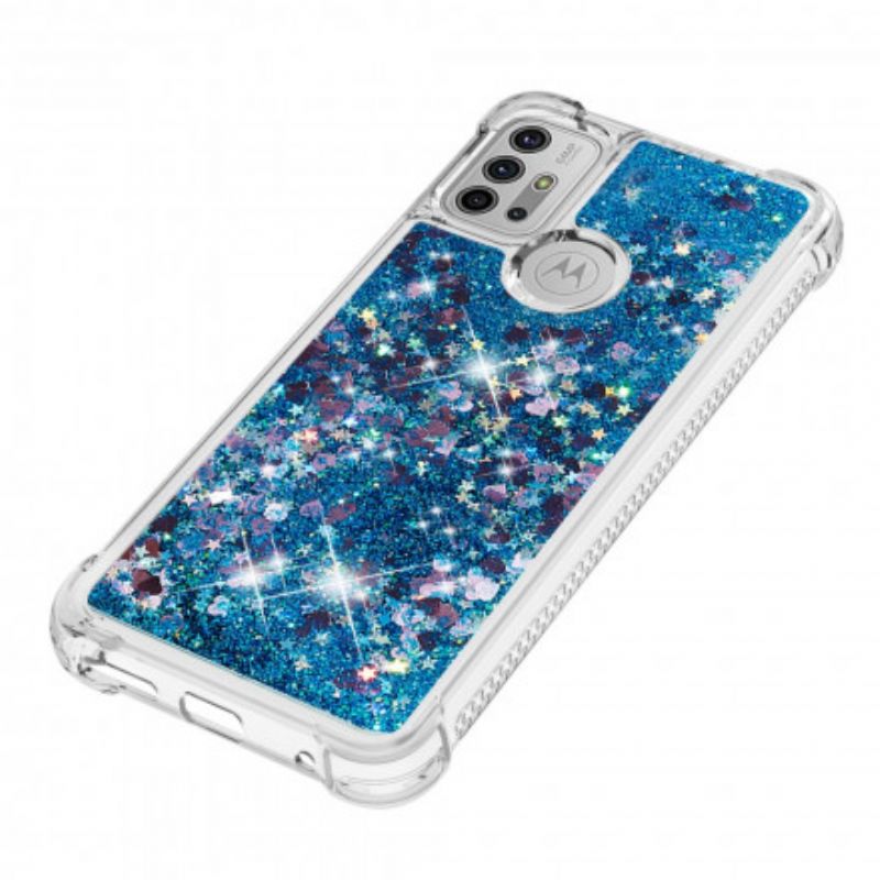 Cover Moto G10 / G30 Desire Glitter