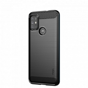 Cover Moto G10 / G30 Mofi Børstet Kulfiber