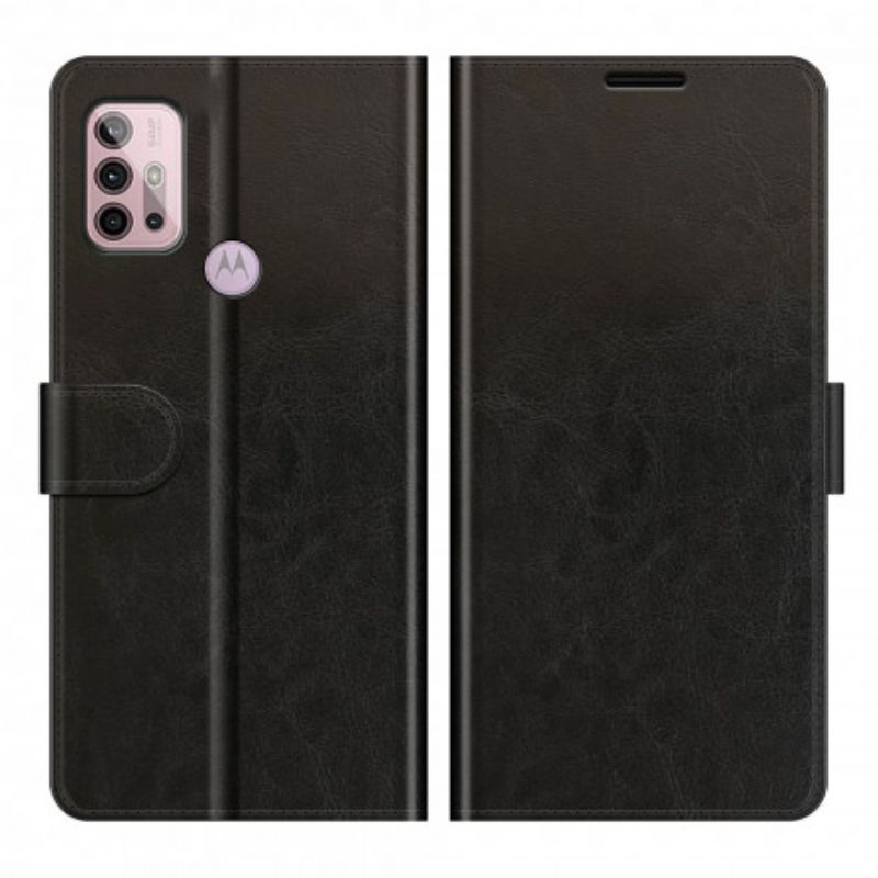 Flip Cover Moto G10 / G30 Design Lædereffekt