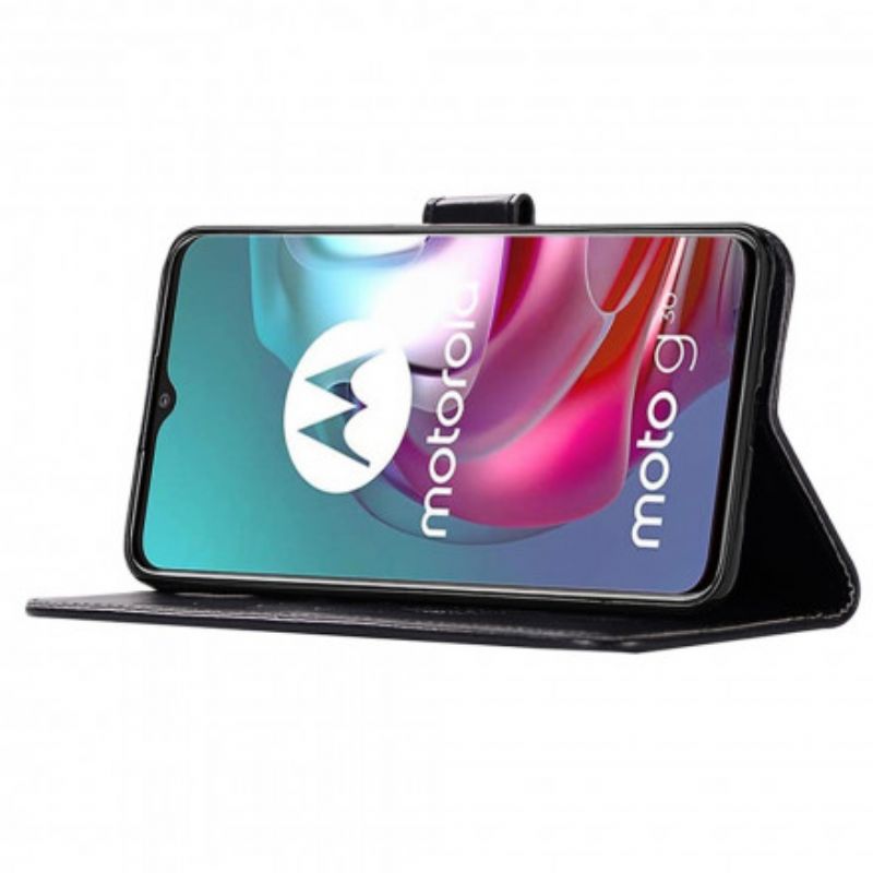 Flip Cover Moto G10 / G30 Drømmeugle