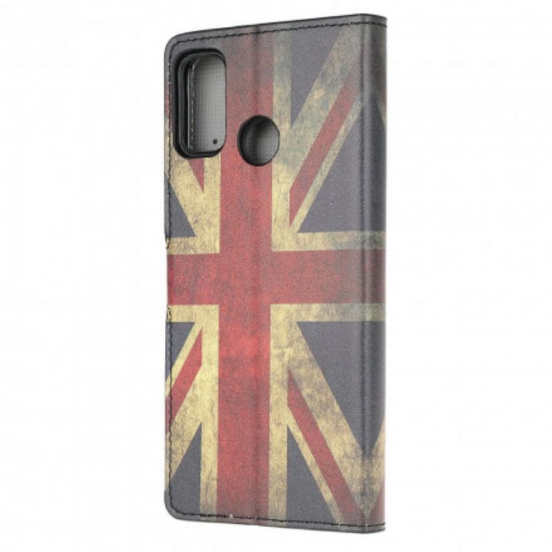 Flip Cover Moto G10 / G30 Englands Flag