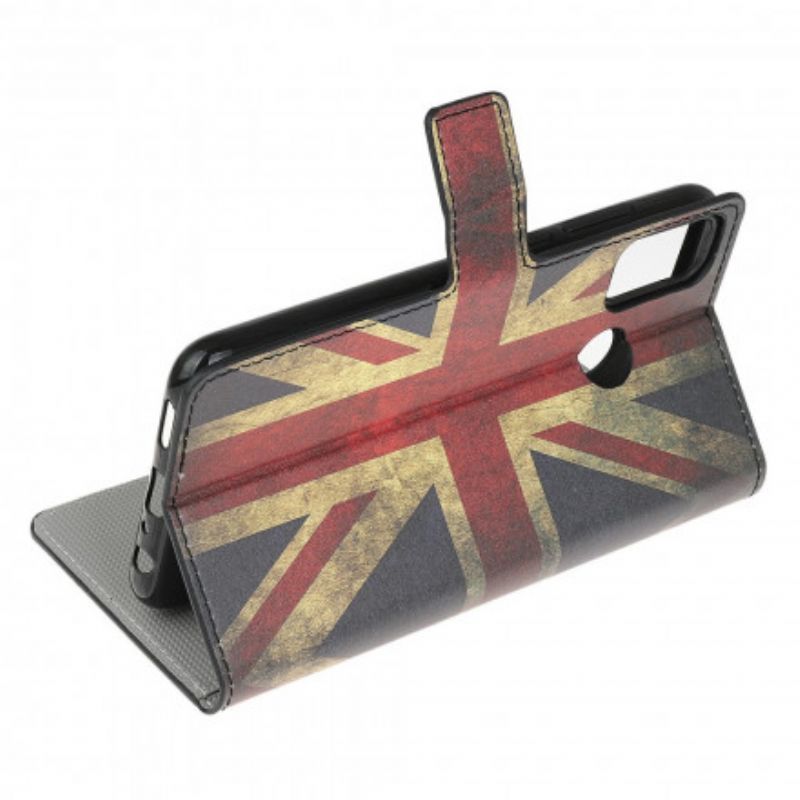 Flip Cover Moto G10 / G30 Englands Flag