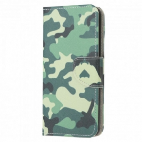 Flip Cover Moto G10 / G30 Militær Camouflage