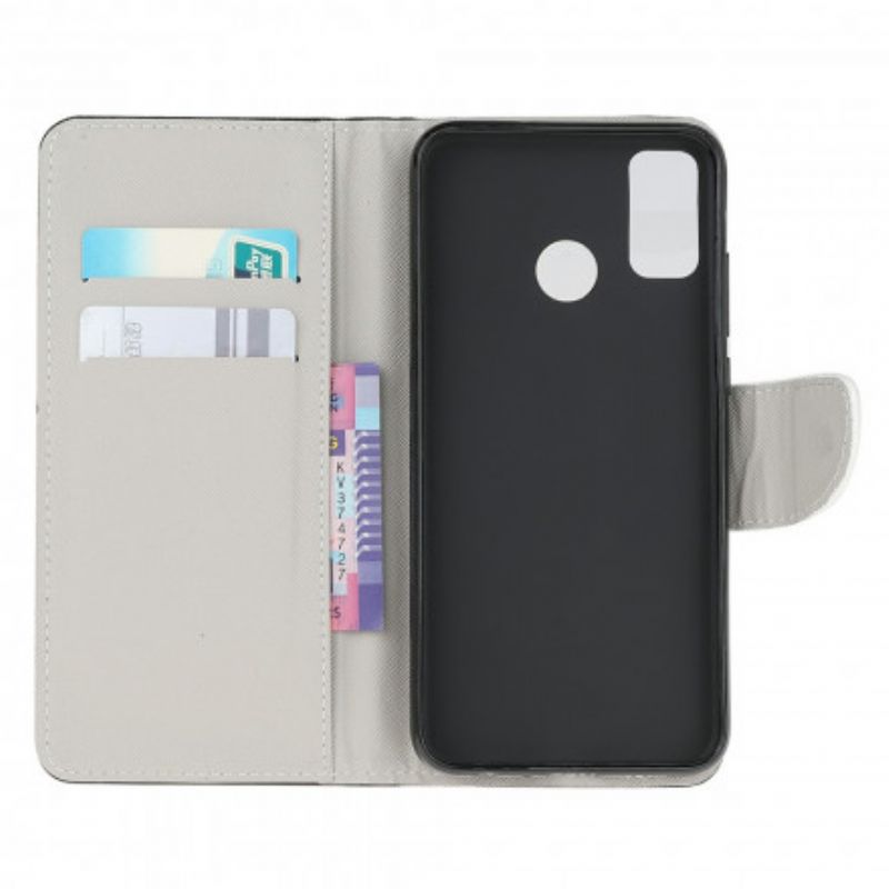 Flip Cover Moto G10 / G30 Sommerfugle