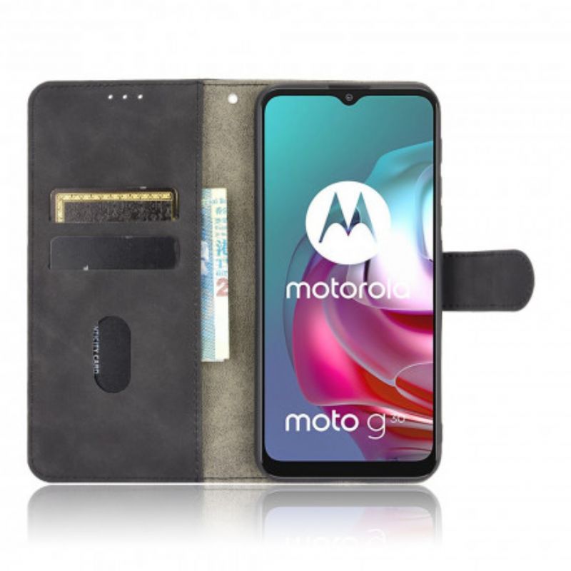 Læder Cover Moto G10 / G30 Skin-touch