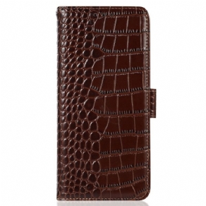 Flip Cover Xiaomi 13 Lite Crocodile Style Rfid