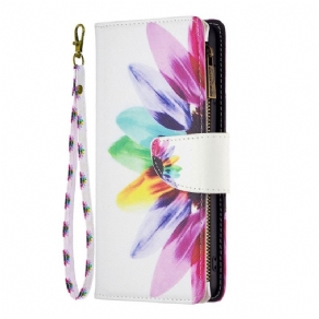 Flip Cover Xiaomi 13 Lite Punge Etui Blomster Tegnebog