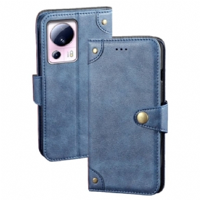 Flip Cover Xiaomi 13 Lite Vintage Idewei