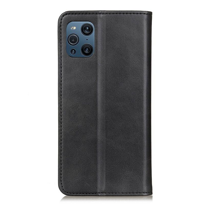 Cover Oppo Find X3 / X3 Pro Flip Cover Splitlæder