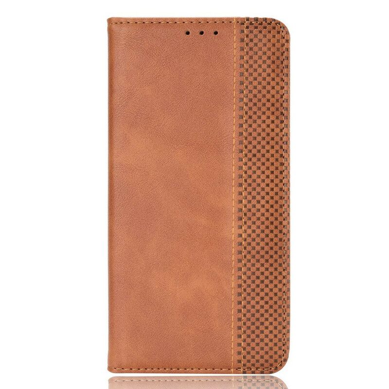 Cover Oppo Find X3 / X3 Pro Flip Cover Stylet Vintage Lædereffekt