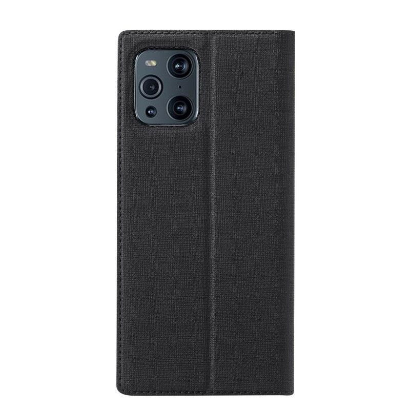 Cover Oppo Find X3 / X3 Pro Flip Cover Vili Dmx Tekstureret