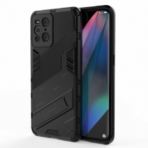 Cover Oppo Find X3 / X3 Pro Håndfrit To-positions Aftageligt Stativ