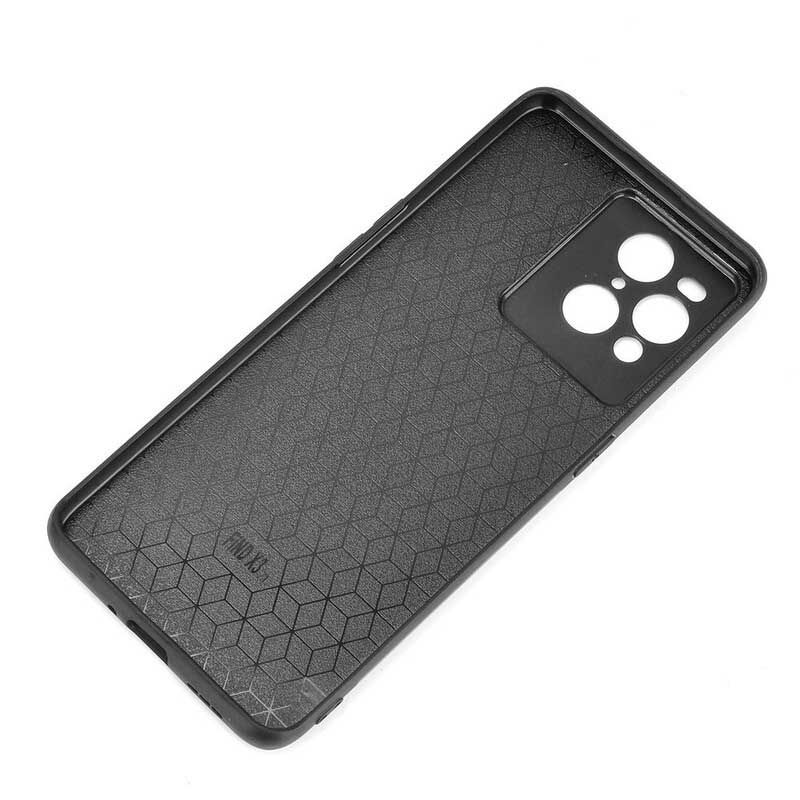 Cover Oppo Find X3 / X3 Pro Søm Lædereffekt