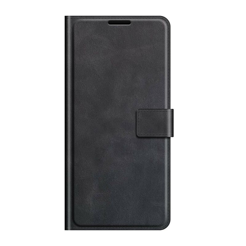 Flip Cover Oppo Find X3 / X3 Pro Ekstrem Slank Lædereffekt