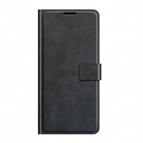 Flip Cover Oppo Find X3 / X3 Pro Ekstrem Slank Lædereffekt