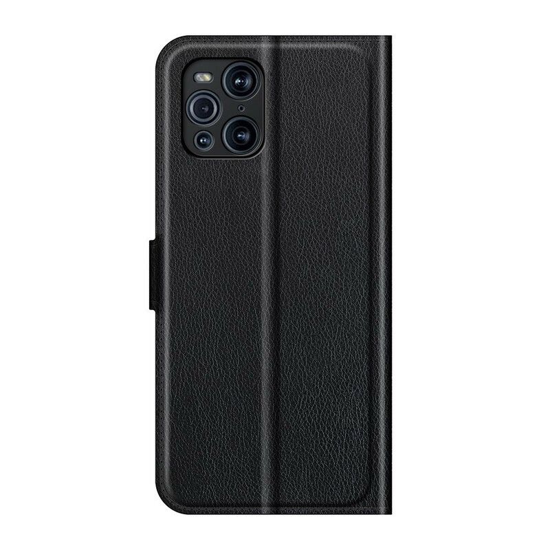 Flip Cover Oppo Find X3 / X3 Pro Klassisk