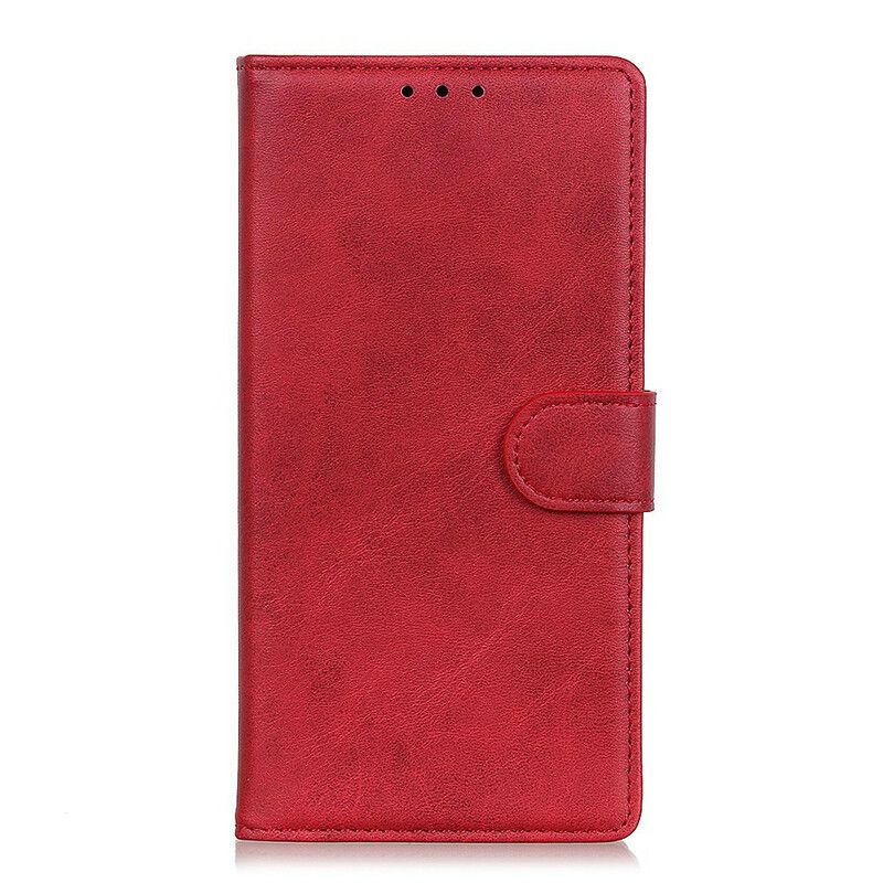 Flip Cover Oppo Find X3 / X3 Pro Mat Vintage Lædereffekt