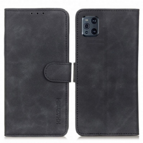 Flip Cover Oppo Find X3 / X3 Pro Mat Vintage Lædereffekt Khazneh