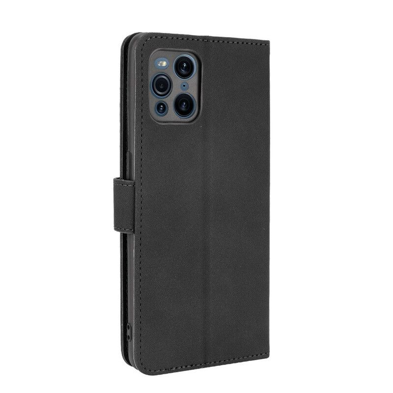 Læder Cover Oppo Find X3 / X3 Pro Skin-touch