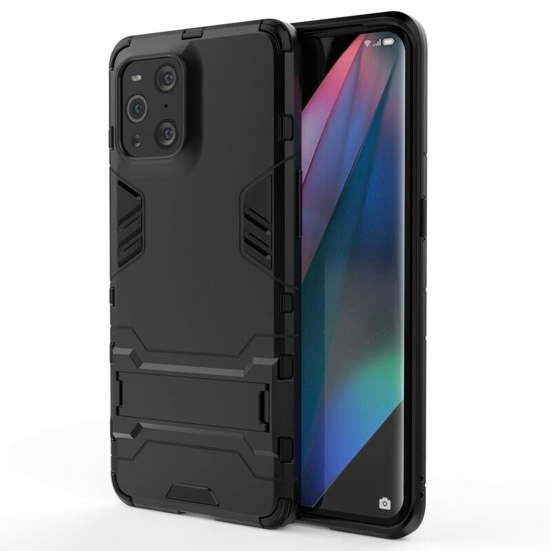 Mobilcover Oppo Find X3 / X3 Pro Modstandsdygtig Tunge