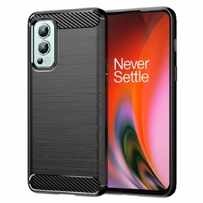 Cover OnePlus Nord 2 5G Børstet Kulfiber