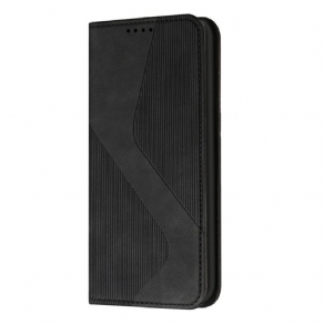 Cover OnePlus Nord 2 5G Flip Cover S-design Læderstil