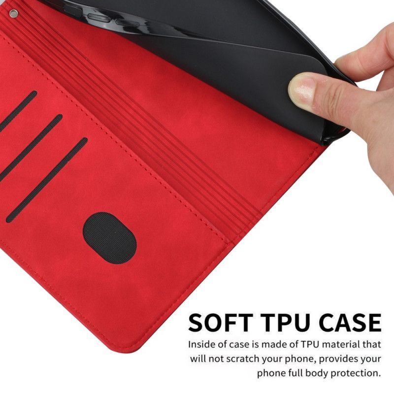 Cover OnePlus Nord 2 5G Flip Cover S-design Læderstil