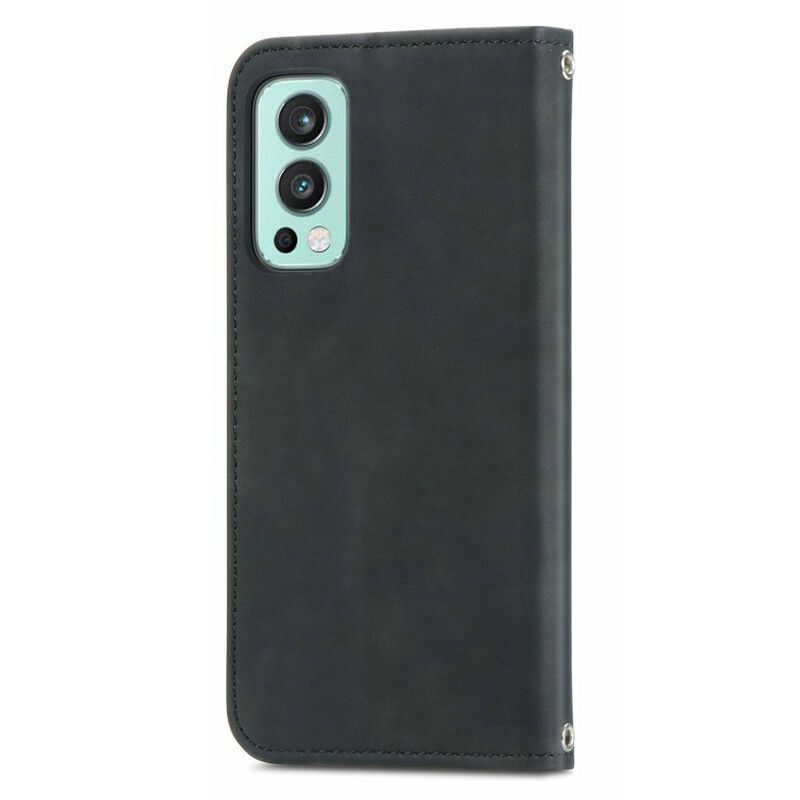 Cover OnePlus Nord 2 5G Flip Cover Skin-touch Design