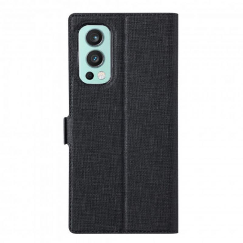 Cover OnePlus Nord 2 5G Flip Cover Vili Dmx Tekstureret